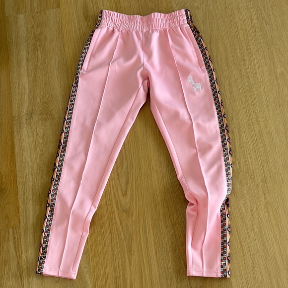 YEMA Women’s Pink Track Pants - Picture 1 of 10